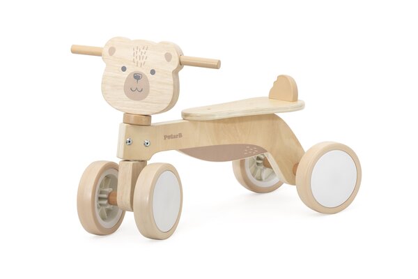 PolarB Wooden Trike - Brown Bear - PolarB