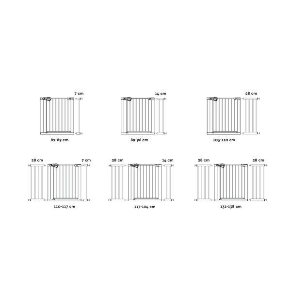 Tinynord gate extension GIA 7cm - Tinynord