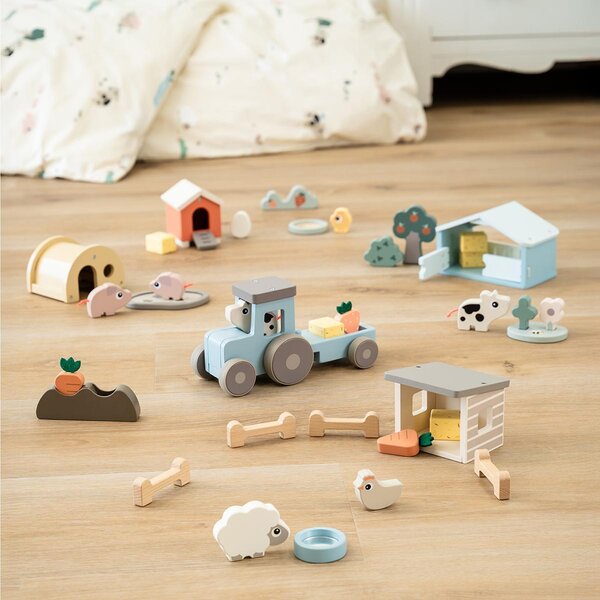 Done by Deer деревянная игрушка Tiny farm play set Pigee - Done by Deer