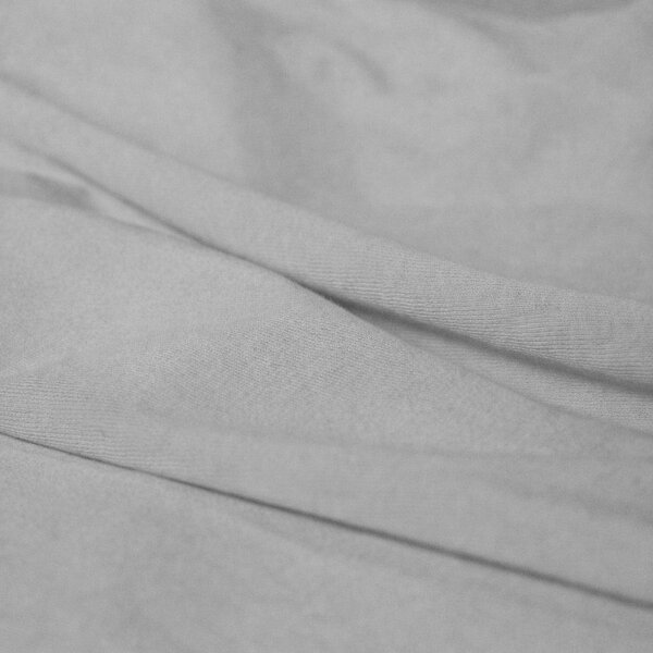 Tinynord bamboo fitted sheet 60x120cm, Grey - Tinynord