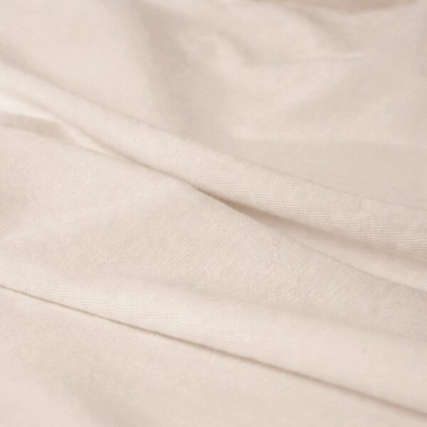 Tinynord bamboo fitted sheet 60x120cm, Beige - Tinynord