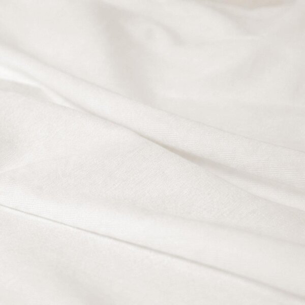 Tinynord cotton fitted sheet 60x120cm, White - Tinynord