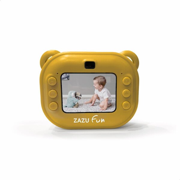 Zazu Fun Digital Camera for Kids with Printer Yellow - Zazu