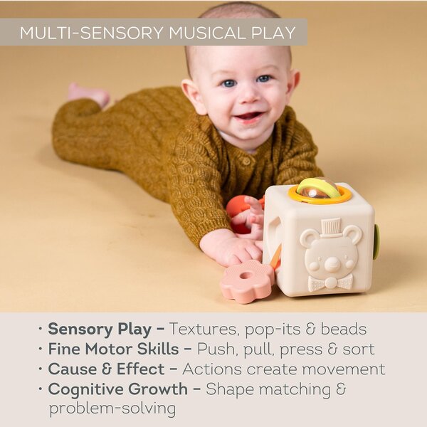 Taf Toys tegeluskuubik Peek & Play Cube - Taf Toys