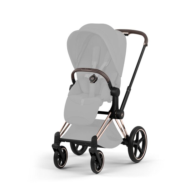Cybex Priam Style vankrikomplekt Sepia Black, Rose Gold raam - Cybex