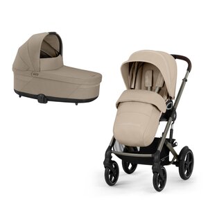 Cybex Talos S Lux V2 vankrikomplekt 2in1 Almond Beige - Cybex