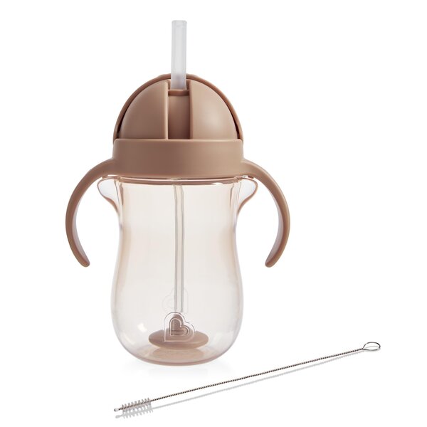 Munchkin any angle straw cup 296ml Dog Beige - Munchkin