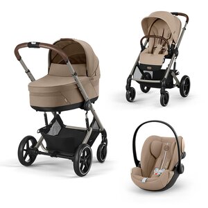 Cybex Balios S Lux 3in1 vankrikomplekt Almond Beige - Cybex