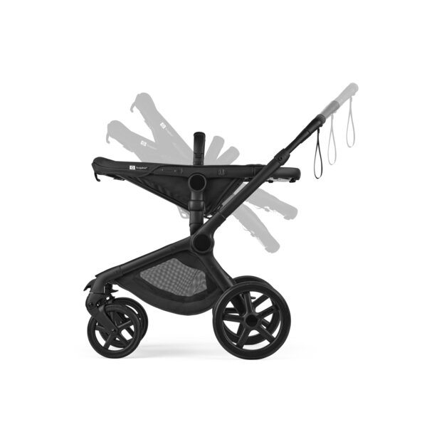 Bugaboo Fox 5 Renew 2in1 vankrikomplekt Black/Heritage Black,Dusty Pink - Bugaboo