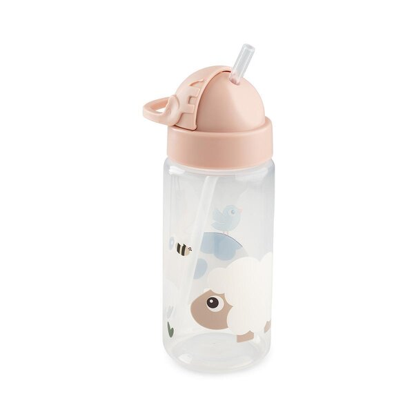 Done by Deer бутылочка с соломинкой Tiny farm 350 ml Powder - Done by Deer