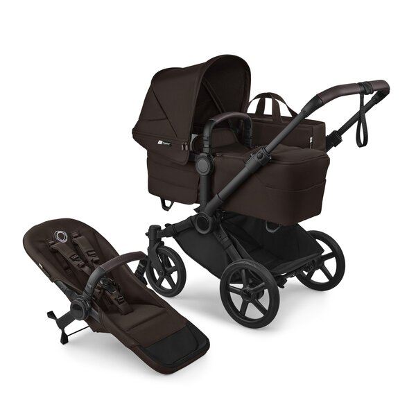 Bugaboo Donkey 6 kaksikute vanker Cocoa Brown - Bugaboo