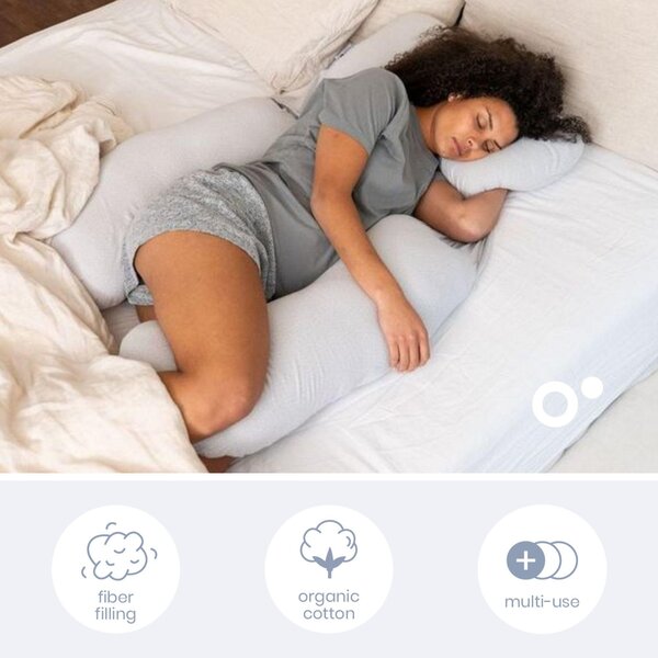 Doomoo Maxxy nursing pillow Dots Grey - Doomoo