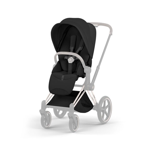 Cybex Priam Style vankrikomplekt Sepia Black, Rose Gold raam - Cybex