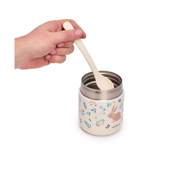 Miniland Insulated food jar 280ml, Thermy Mini Rabbit - Miniland