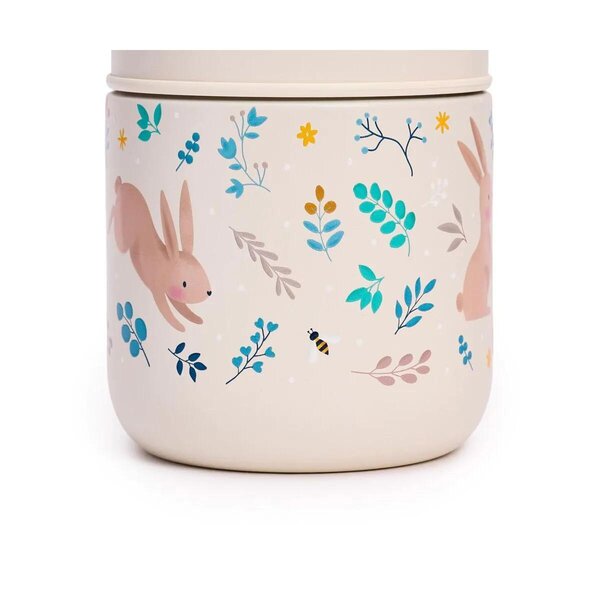 Miniland Insulated food jar 280ml, Thermy Mini Rabbit - Miniland