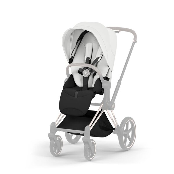Cybex Priam Style vankrikomplekt Off White, Rose Gold raam - Cybex