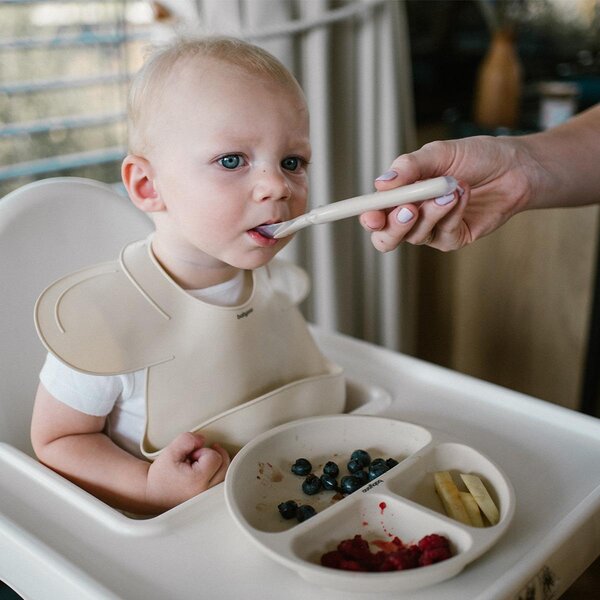 BabyOno silikoonist lusikas Beige - BabyOno