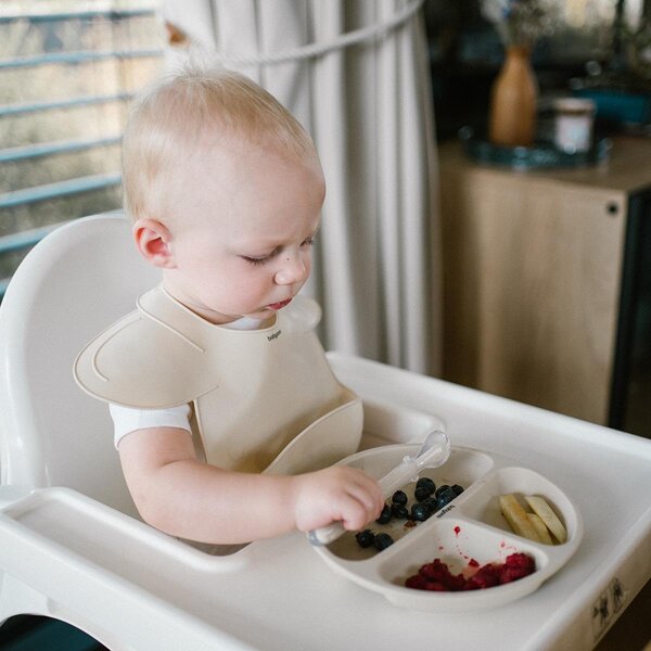 BabyOno silikoonist lusikas Beige - BabyOno