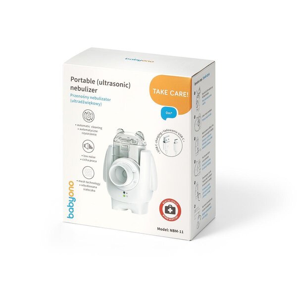 BabyOno kaasaskantav inhalaator NBM-11 - BabyOno