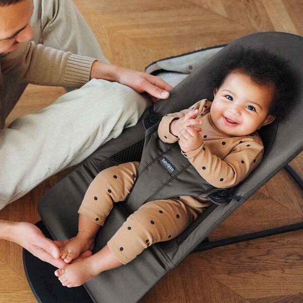 BabyBjörn lamamistool Balance Soft, Dark Grey, Tri-Fabric - BabyBjörn