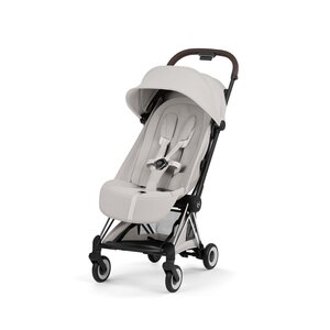 Cybex Coya Style прогулочная коляска City Grey, Chrome frame - Cybex