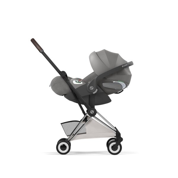 Cybex Coya Style прогулочная коляска City Grey, Chrome frame - Cybex