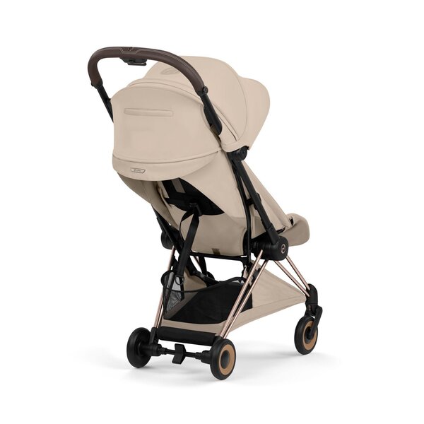 Cybex Coya Style kergkäru Cozy Beige, Rose Gold raam - Cybex