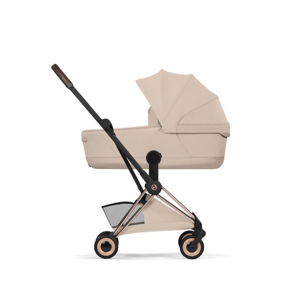 Cybex Coya Style kergkäru Cozy Beige, Rose Gold raam - Cybex