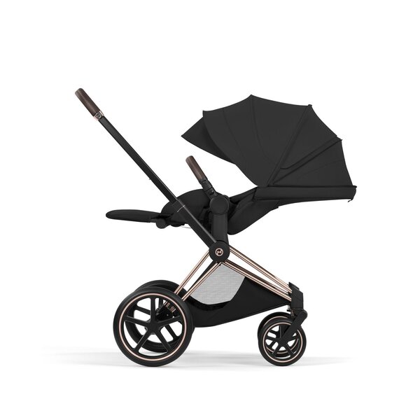 Cybex Priam Style vankrikomplekt Sepia Black, Rose Gold raam - Cybex