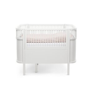 Sebra võrevoodi Baby & Junior, classic White - Sebra