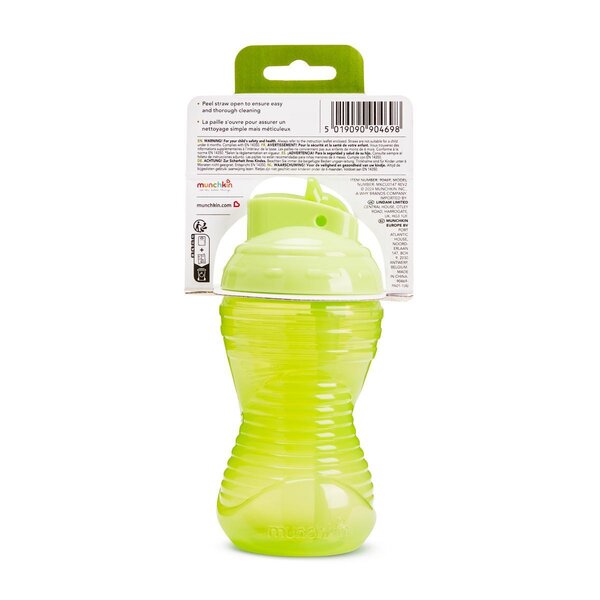 Munchkin Mighty Grip Straw Cup 296 ml, 12+m - Munchkin