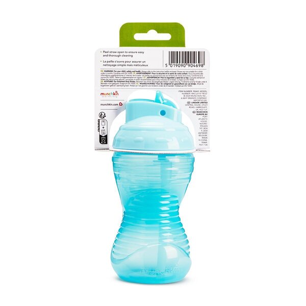 Munchkin Mighty Grip Straw Cup 296 ml, 12+m - Munchkin
