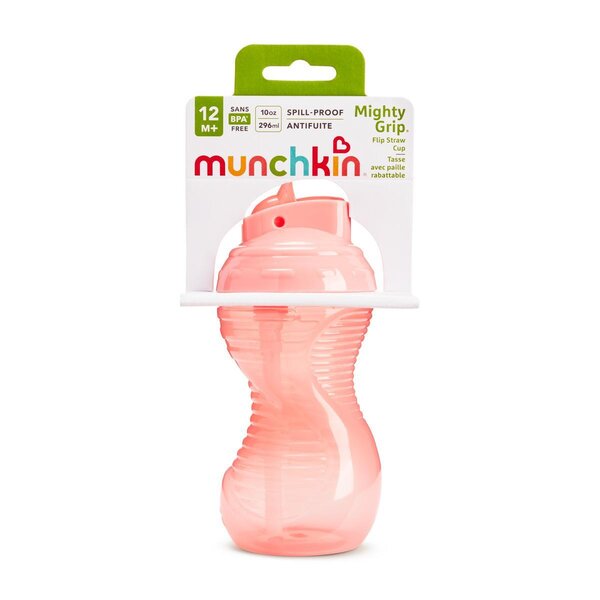 Munchkin Mighty Grip Straw Cup 296 ml, 12+m - Munchkin
