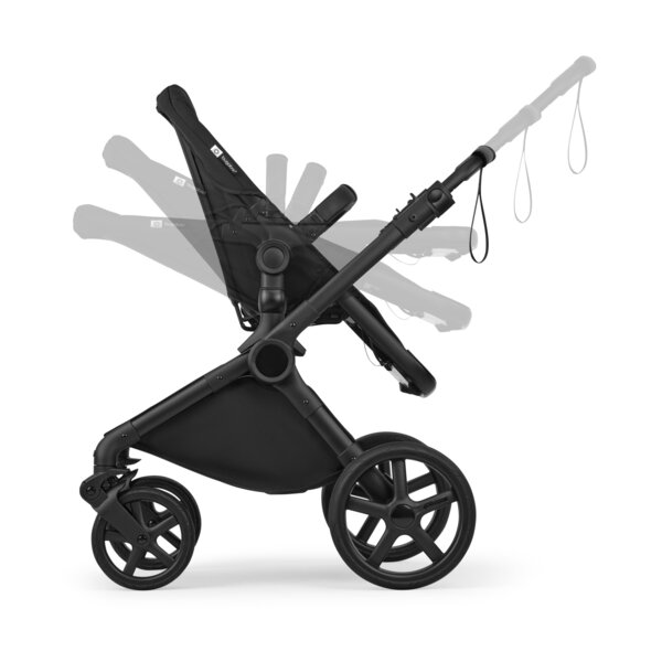 Bugaboo Cub 2in1 vankrikomplekt Black/Deep Indigo - Bugaboo