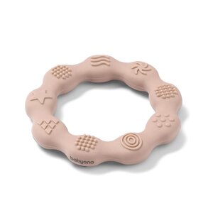 BabyOno прорезыватель для зубов Ring Beige - BabyOno
