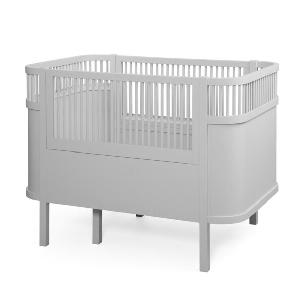 Sebra võrevoodi 2in1, Stone Grey - Sebra