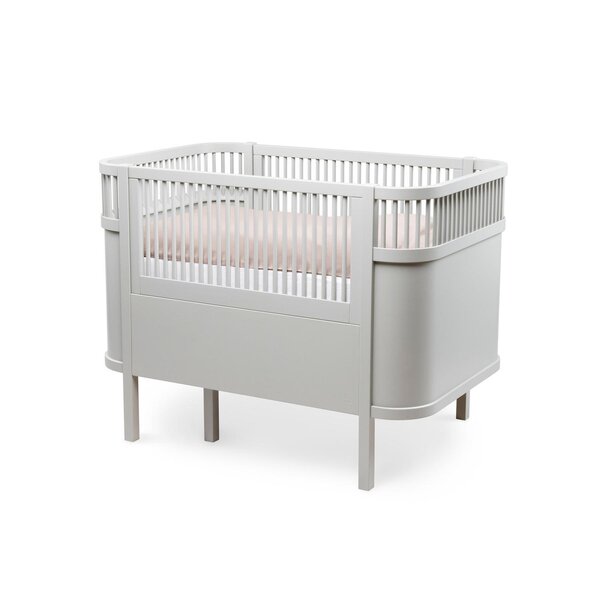 Sebra võrevoodi 2in1, Stone Grey - Sebra