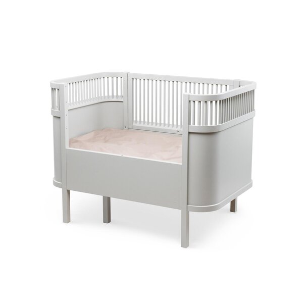 Sebra võrevoodi 2in1, Stone Grey - Sebra