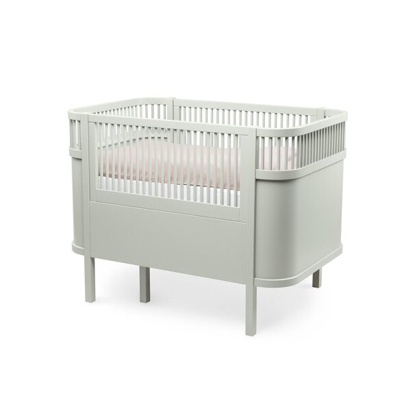 Sebra võrevoodi 2in1, Mist Green - Sebra