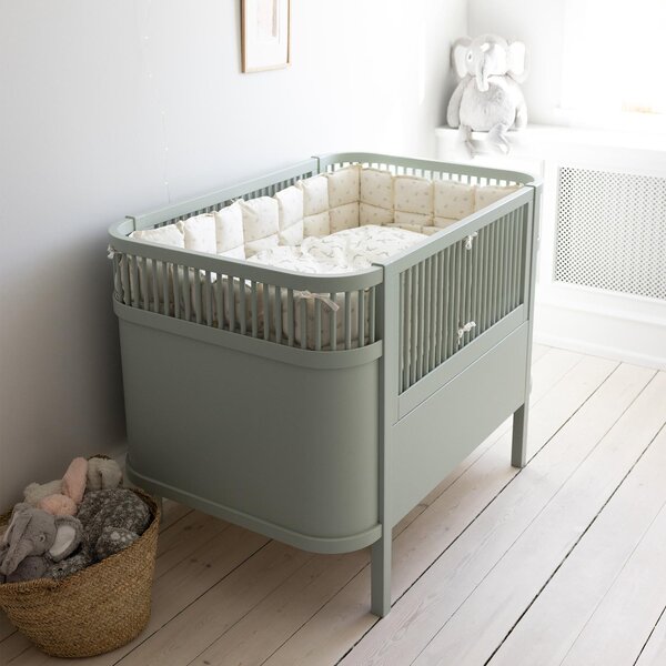 Sebra võrevoodi 2in1, Mist Green - Sebra