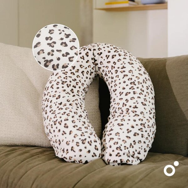 Doomoo подушка для кормления Buddy Leopard Cream - Doomoo