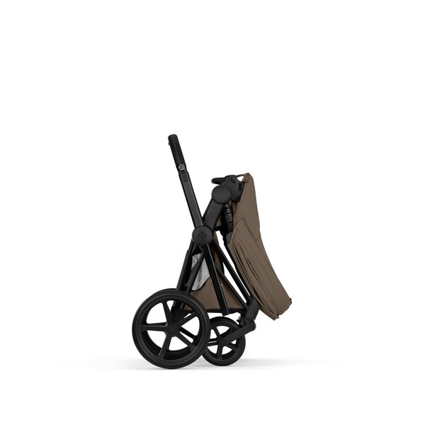 Cybex Priam Style stroller set Coconut Brown,Frame Matt Black - Cybex