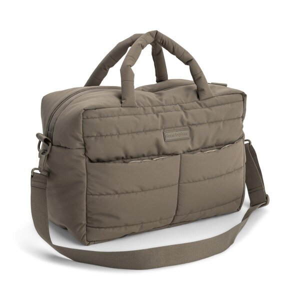 Done by Deer Quilted changing bag, Taupe - Done by Deer