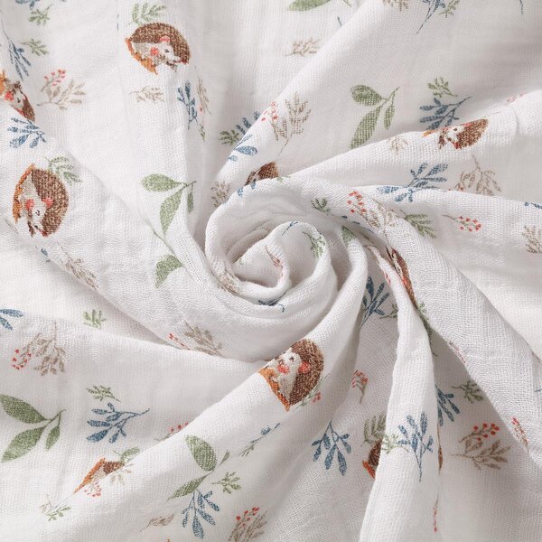 BabyOno Muslin diapers super soft Hedgehog - BabyOno