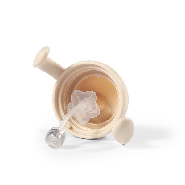 BabyOno бутылочка с соломинкой 270ml, Beige - BabyOno