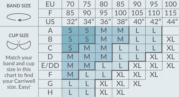 Carriwell puuvillane imetamisrinnahoidja - Carriwell