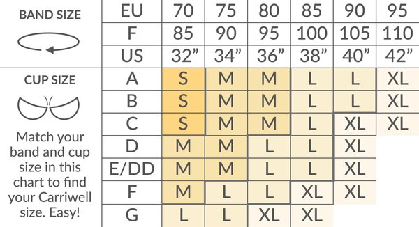 Carriwell universaalne rinnahoidja - Carriwell