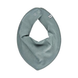 Pippi Scarf bib -dribble tight Grey melange - BabyOno