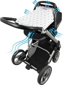 Dooky universal cover Silver Stars - Bugaboo