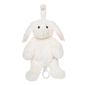 Teddykompaniet Soft toy with music 27cm, Rabbit Lollan - Fehn